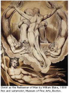 Christ as the Redeemer of Man by William Blake