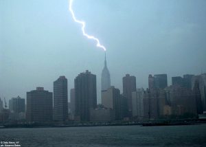 lightning hits new york