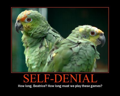 self-denial