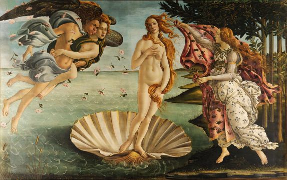 The Birth of Venus, by Botticelli