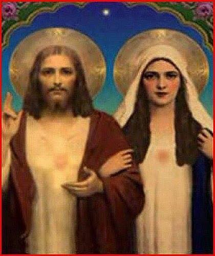 jesus and mary