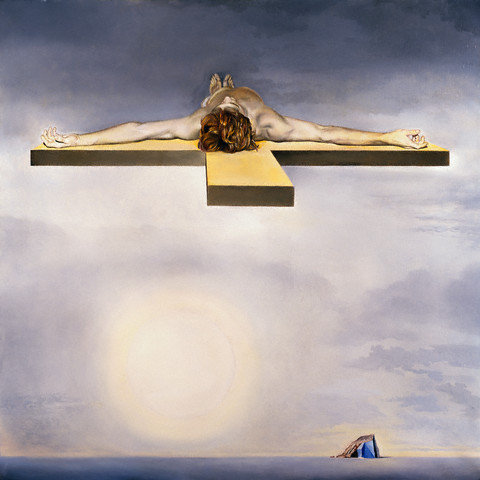 Salvador Dali "Crucifixion - Christ of Gala"