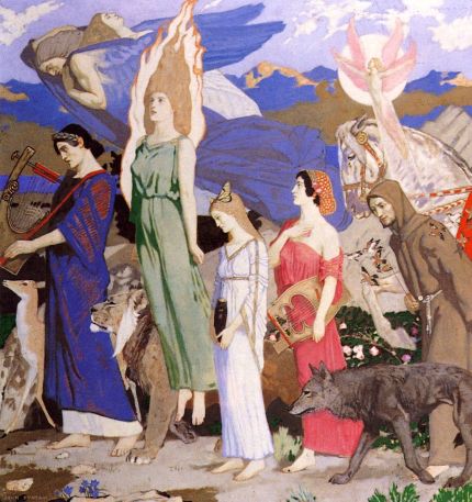 john duncan detail Masque of Love